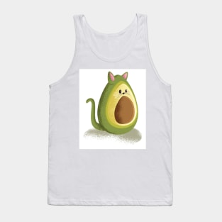 sweet avocado cat Tank Top